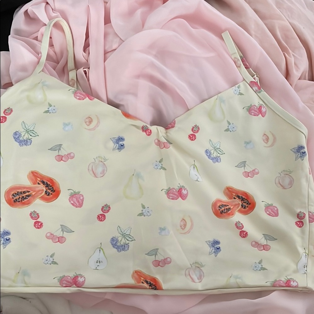Djerf Avenue - Fruit tankini size large
